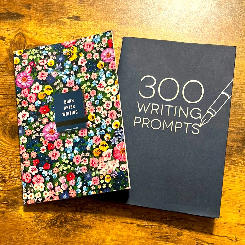 NWOT Books - Burn After Writing by Sharon Jones  300 Writing Prompts Journal